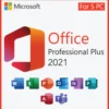 Microsoft Office 2021 Professional Plus - Lifetime License For 5PCs