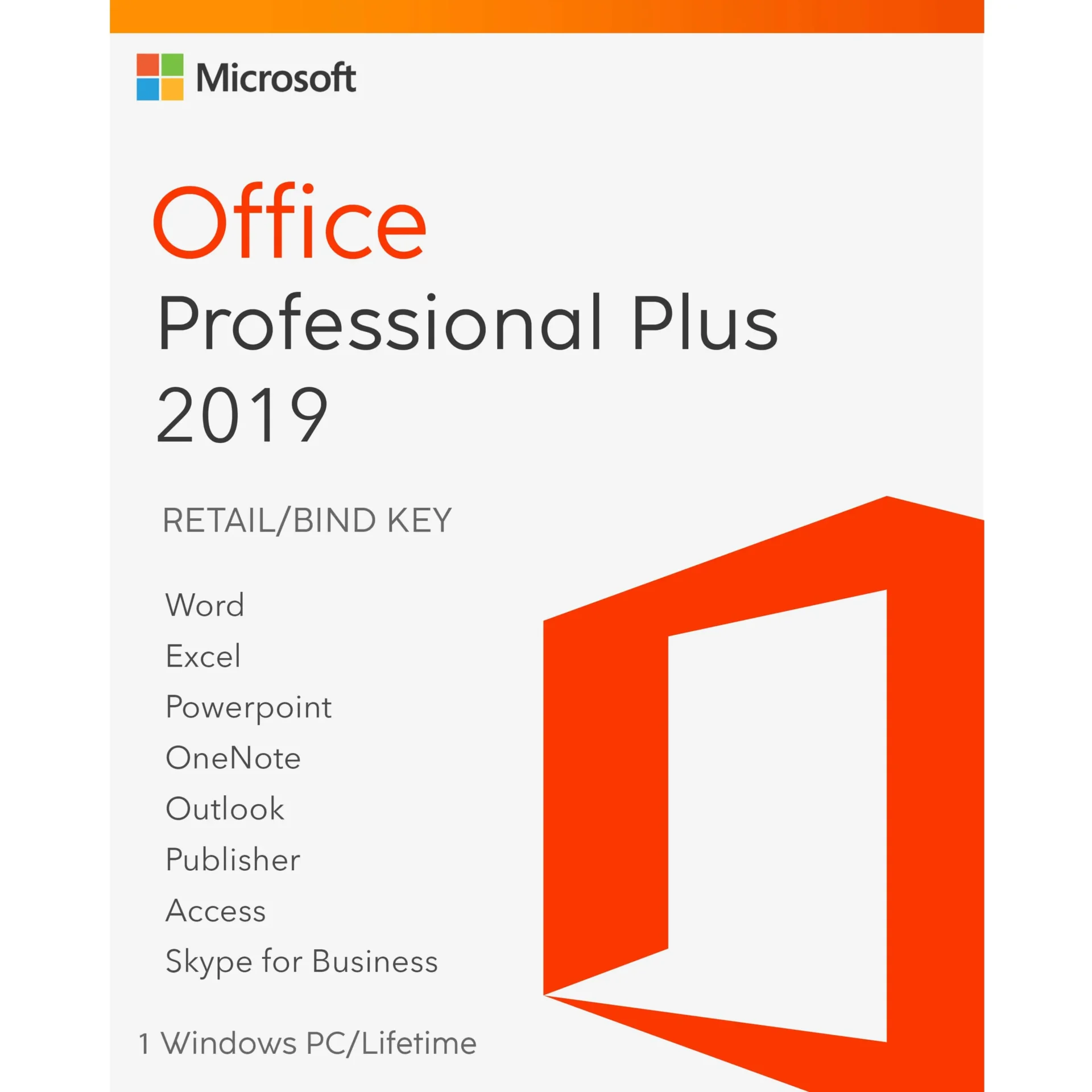 Microsoft Office 2019 Professional Plus Bind Cd Key Global