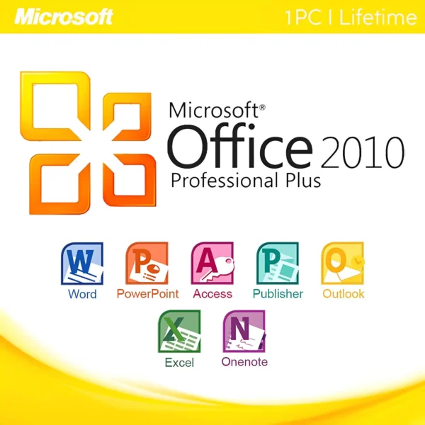 office 2010 professional plus for 1PC