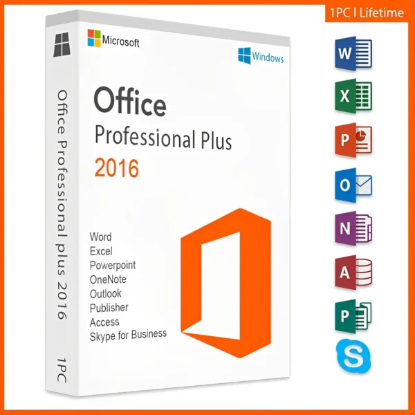 office 2016 professional plus for 1PC