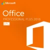 Microsoft Office 2016 Professional Plus - Lifetime License For 5 PCs