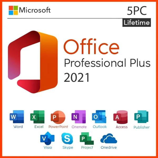 office 2021 professional for 5 pc