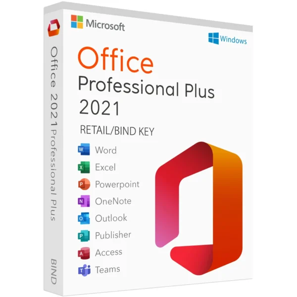 Microsoft office 2021 professional plus bind key for 1PC - FLIXEASY