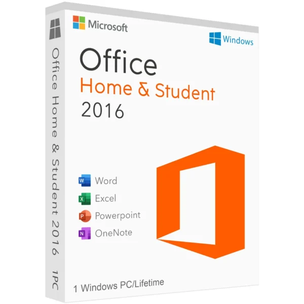 Microsoft Office 2016 home and student for 1 PC - FLIXEASY