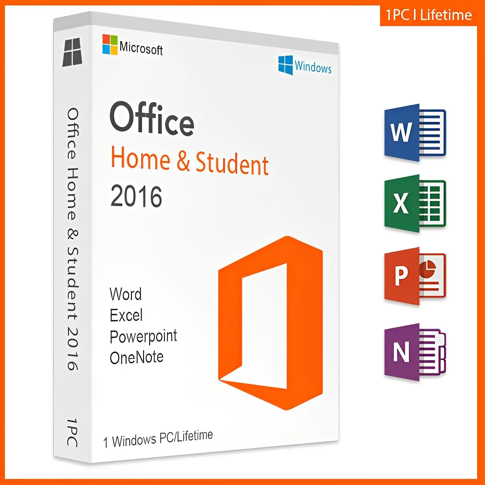 Buy Microsoft Office 2016 Home & Student for PC | Flixeasy