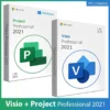Microsoft Project Professional 2021 + Visio Professional 2021 Lifetime Bundle
