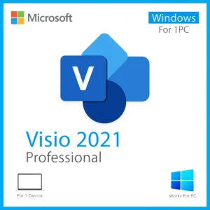 Mirosoft Visio 2021 professional for 1 PC - FLIXEASY