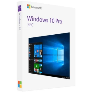 Microsoft windows 10 professional for 5 PC - FLIXEASY