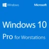 Microsoft Windows 10 Professional For Workstations - Lifetime License For 1 PC