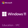 Microsoft Windows 11 Education - Lifetime License for 1 PC