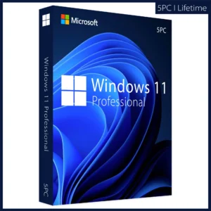 Microsoft windows 11 professional for 5PC - FLIXEASY