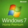 Microsoft Windows 7 Home Premium - Lifetime License Key For 1 PC