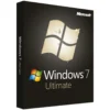 Microsoft Windows 7 Ultimate - Lifetime License Key For 1 PC