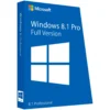 Microsoft Windows 8.1 Professional - Lifetime License For 1 PC