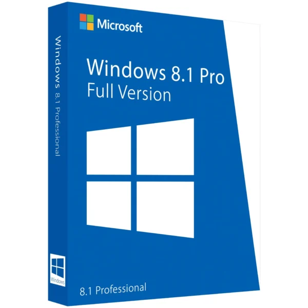 Microsoft windows 8.1 professional for 1PC - FLIXEASY