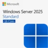 Microsoft Windows Server 2025 Standard 16 Core – Lifetime License Key