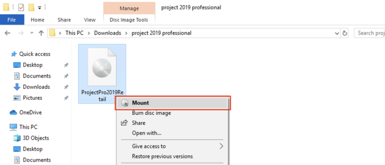 Microsoft Project 2019 Download: How to Install & Activate on Windows 3