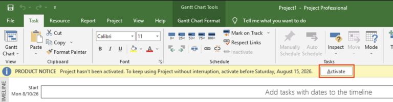 Microsoft Project 2021 Download: How to Install & Activate on Windows 10