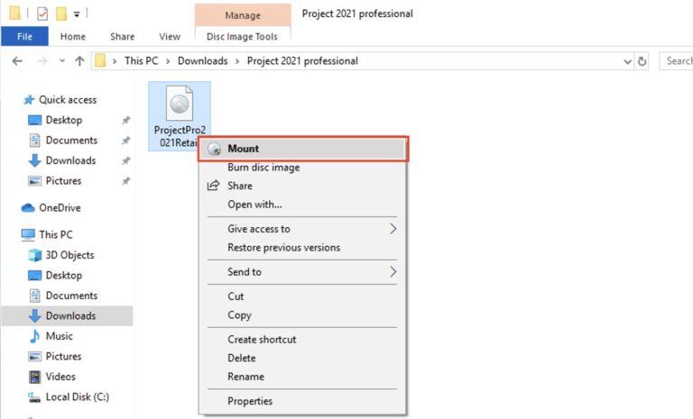 Microsoft Project 2021 Download: How to Install & Activate on Windows 3