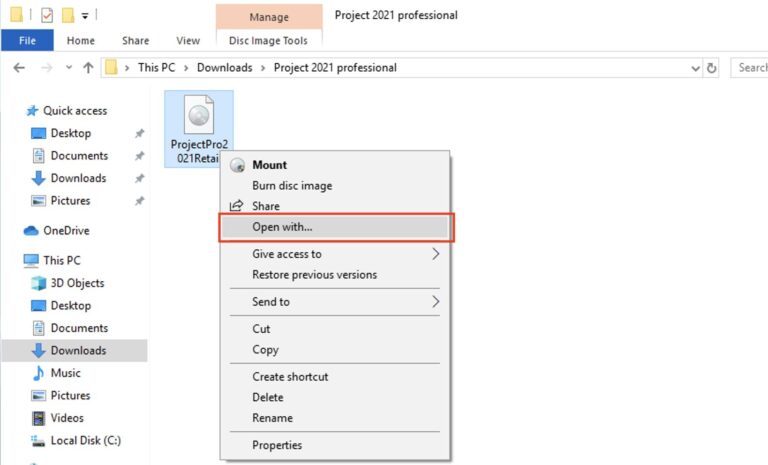 Microsoft Project 2021 Download: How to Install & Activate on Windows 4