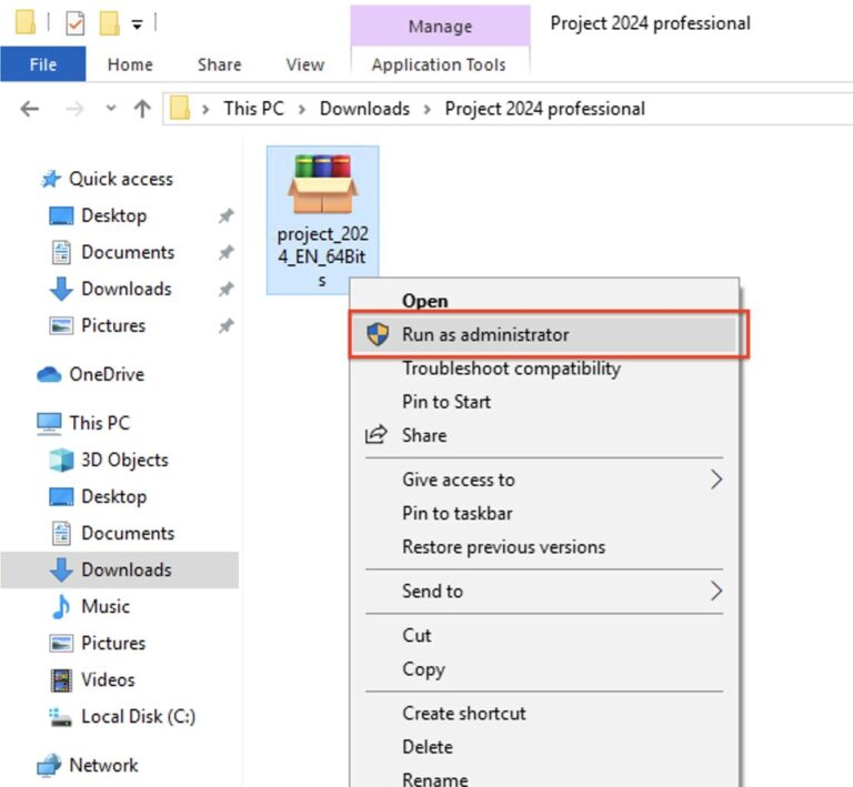 Microsoft Project 2024 Download: How to Install & Activate on Windows 3
